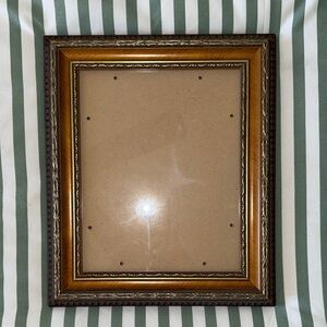 Elegant Brown and Gold Picture Frame 9 1/2 x 7 1/2